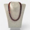 Christmas gift - Pressed amber necklace for women-Amber necklaces-Home