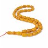 Pressed amber rosary - Gift for spiritual journey-Islamic Prayer rosary-Amber rosaries