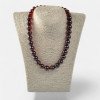 Pressed Baltic amber necklace with discount-Amber necklaces-Home
