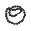 Pressed raw amber necklace for adults 11mm-Amber necklaces-Home