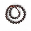 Pressed amber necklace for adults - Anniversary gift idea-Amber necklaces-Home