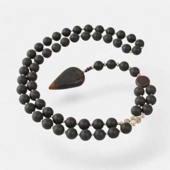 Men's gift idea with pressed amber necklace-Amber necklaces-Home