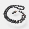 Pressed amber necklace Valentine's day gift for men-Amber necklaces-Home