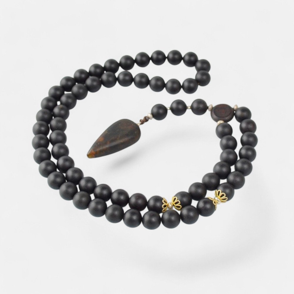 Pressed gift idea for men with amber necklace-Amber necklaces-Home