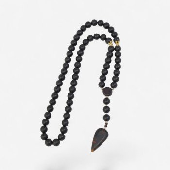Pressed gift idea for men with amber necklace-Amber necklaces-Home
