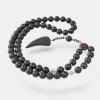 Pressed raw amber necklace - Men's necklace gift-Amber necklaces-Home