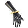 Olive pressed amber bracelet for women birthday gift-Amber bracelets-Home