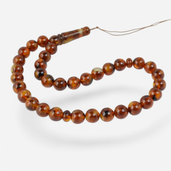 Modified amber rosary - Embrace Spiritual Growth-Islamic Prayer rosary-Amber rosaries