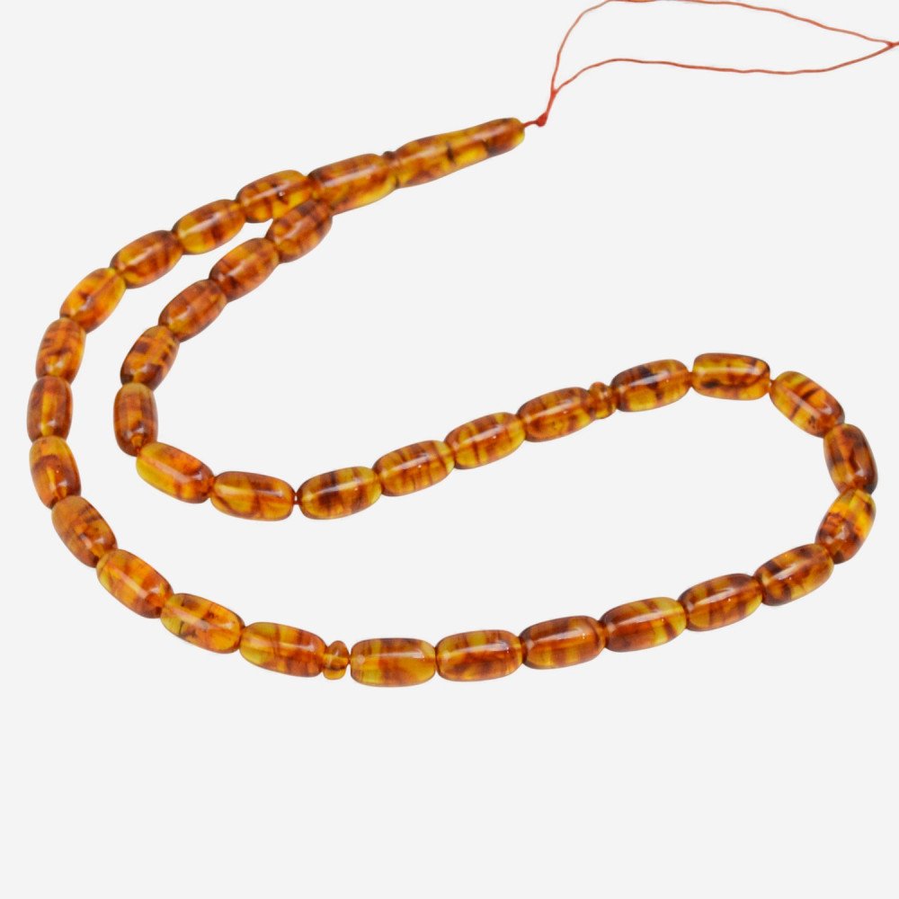 Baltic Amber Misbaha 33 Beads Islamic-Islamic Prayer rosary-Amber rosaries