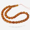 Muslim tasbih Prayer rosary with pressed amber beads-Islamic Prayer rosary-Amber rosaries