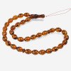 Islamic Prayer Rosary Pressed Amber 33-Islamic Prayer rosary-Amber rosaries
