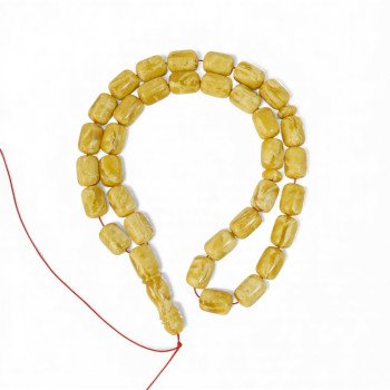 Pressed amber misbaha rosary for Ramadan-Islamic Prayer rosary-Amber rosaries