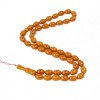 Butterscotch pressed amber rosary 45 beads-Amber rosaries-Home