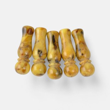 Pressed Baltic amber minarets for rosary - Gift for muslims-Amber minarets-Other