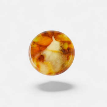Pressed Baltic amber cabochon - Jewelry making-Amber cabochon-Other