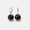 Pressed amber earrings gift idea for women-Amber earrings-Other