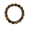 Pressed unisex bracelet with Baltic amber - Jewelry gift-Amber bracelets-Home
