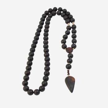 Pressed amber necklace Valentine's day gift for men-Amber necklaces-Home