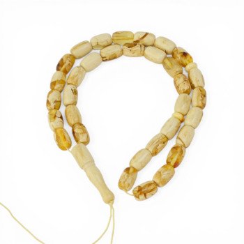 Classic Amber Tasbih Prayer Beads Rosary-Amber rosaries-Home