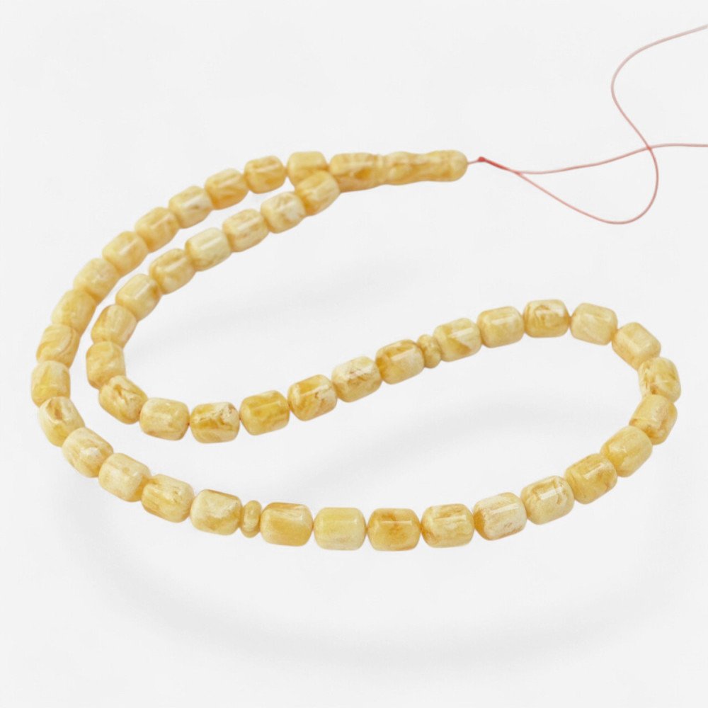 Amber Dhikr Tasbih 45 Beads Muslim Amber Misbaha-Amber rosaries-Home