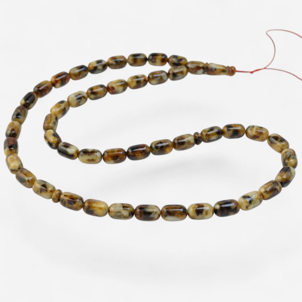 Muslim Prayer Beads Amber 33 - Amber rosary-Amber rosaries-Home