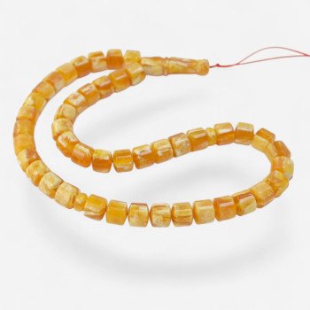 Baltic Amber Islamic Tasbih Prayer Beads - Amber rosary Gift idea-Amber rosaries-Home