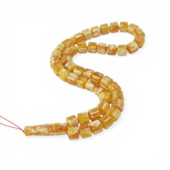 Baltic Amber Islamic Tasbih Prayer Beads - Amber rosary Gift idea-Amber rosaries-Home