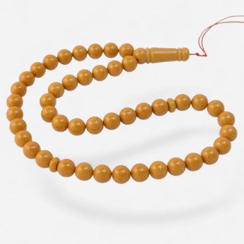 Amber Tasbih Prayer Beads Gift Spiritual Meditation Beads-Amber rosaries-Home