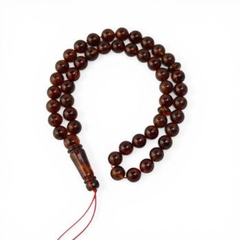 Amber Tasbih for Dhikr 45 Beads - Amber rosary Gift idea-Amber rosaries-Home