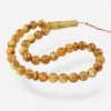33 beads tasbih traditional prayer beads Amber rosary-Amber rosaries-Home