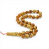 33 beads tasbih traditional prayer beads Amber rosary-Amber rosaries-Home