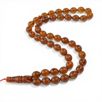 Amber rosary - counting beads rosary - prayer counter beads-Amber rosaries-Home