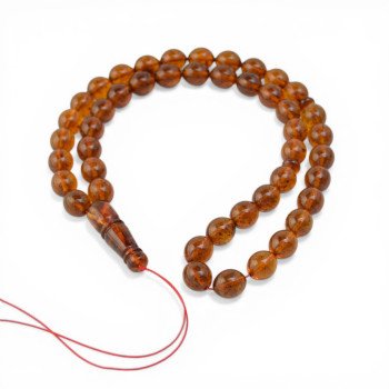 Amber rosary - counting beads rosary - prayer counter beads-Amber rosaries-Home