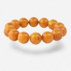 Amber Bracelet, Baltic Amber Jewelry, Simple Elegant Gift for Women-16 mm amber bracelets-Amber bracelets