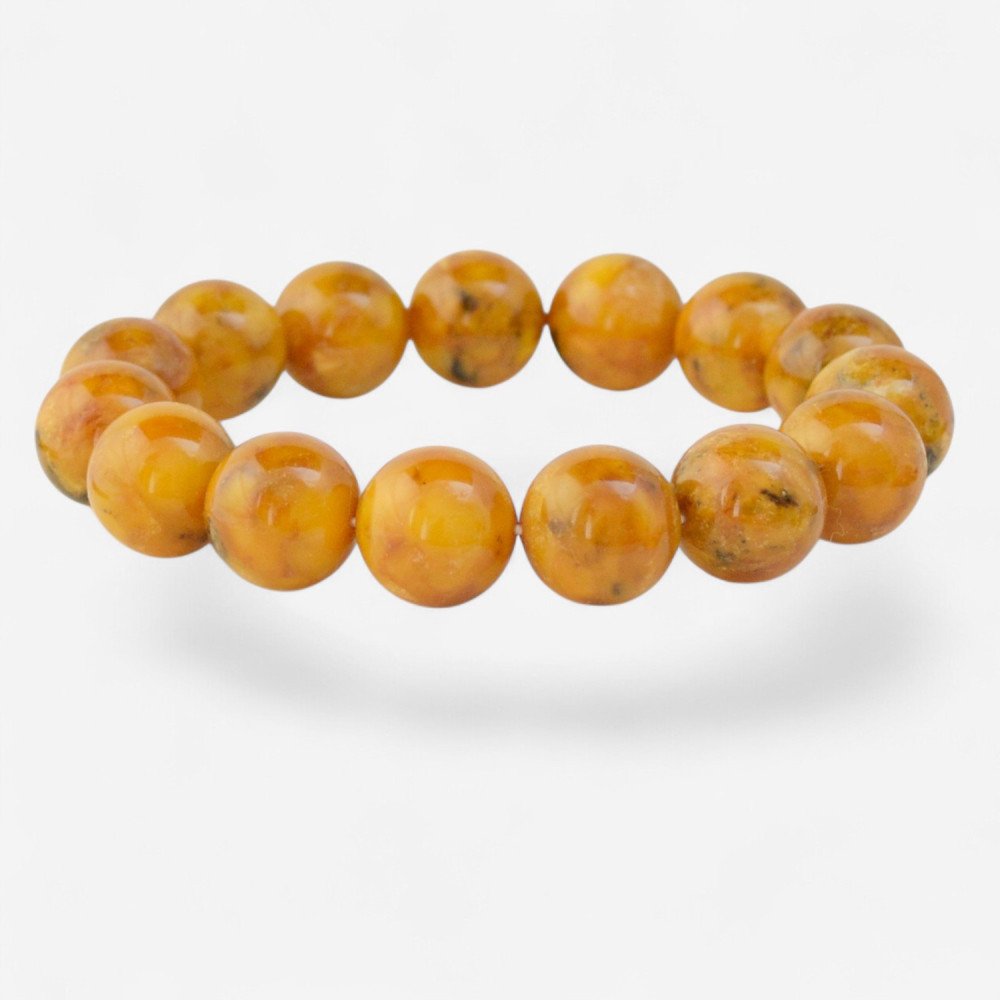Amber bracelert - anniversary gift for wife - Best wife gift-15 mm amber bracelets-Amber bracelets