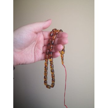 Baltic prayer beads – amber rosary