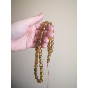Modified Amber Rosary for Spiritual Practice