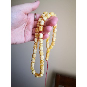 Amber Dhikr Tasbih 45 Beads Muslim Amber Misbaha