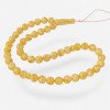 Amber Prayer Beads Tasbih Baltic Amber Rosary-Amber rosaries-Home