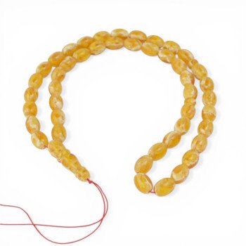 Baltic Amber Muslim Tasbih 45 - Amber Prayer Rosary-Amber rosaries-Home