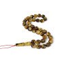 Pressed amber rosary - Emotional healing beads-Islamic Prayer rosary-Amber rosaries