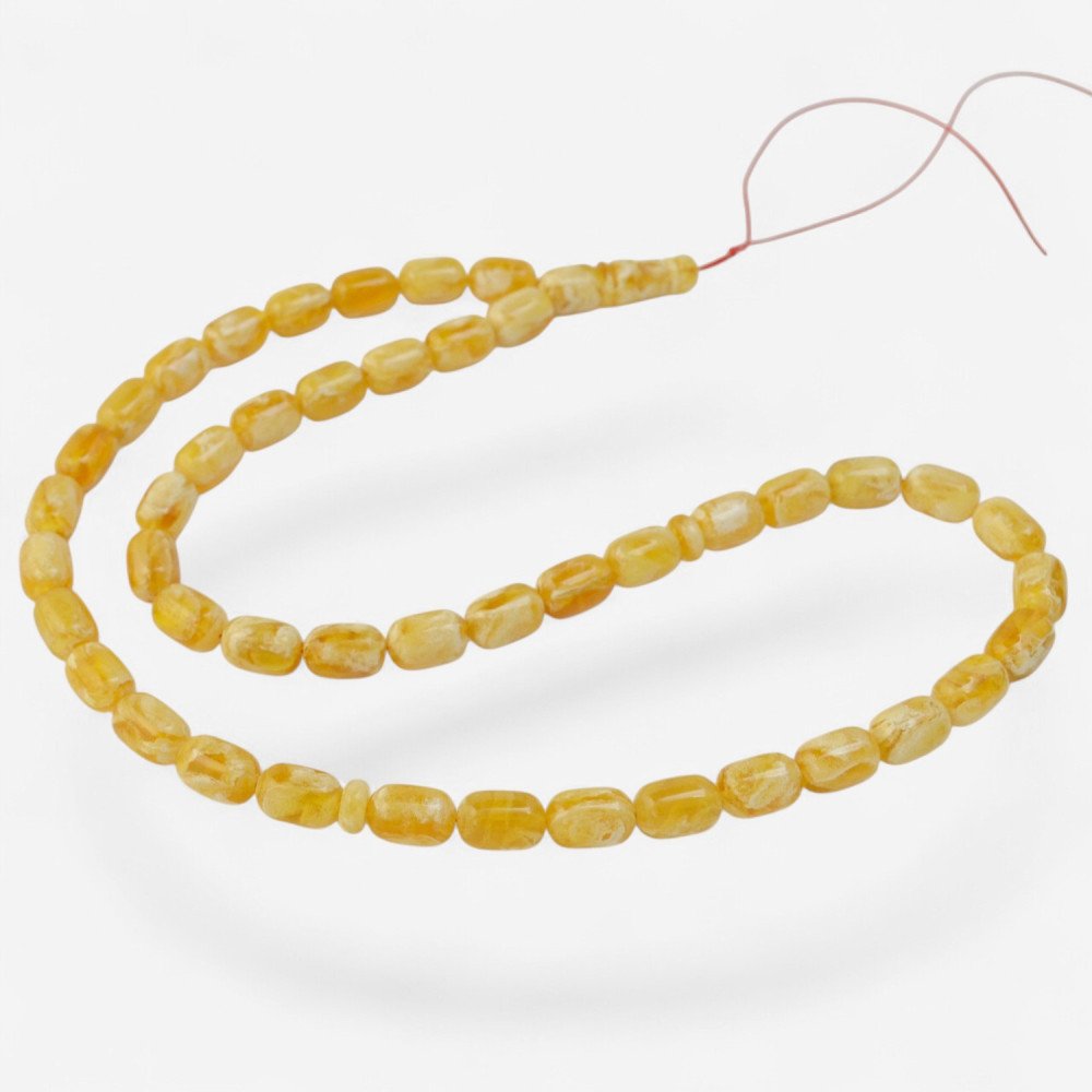 Spiritual Amber Dhikr Beads Amber Prayer Rosary 45-Amber rosaries-Home