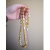 Baltic Amber Tasbih 45 Beads Muslim Prayer Amber Misbaha-Amber rosaries-Home