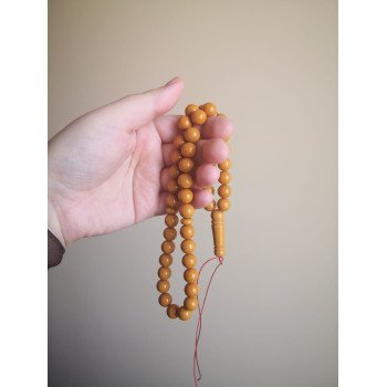 Amber Tasbih Prayer Beads Gift Spiritual Meditation Beads