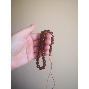 The Ideal Rosary for Ramadan - Amber rosary