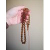 45 amber prayer rosary Spiritual gift idea