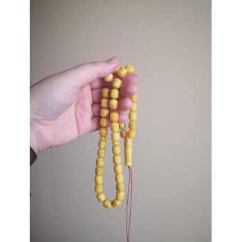 Amber Rosary with Ottoman Style Beads