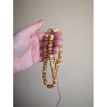 Soulful Connection – Pressed Amber Rosary