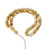 Pressed amber rosary - prayer accessory 33 beads-Amber rosaries-Home