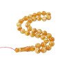 Golden Baltic Amber Tasbih 33 Count Amber Rosary-Amber rosaries-Home